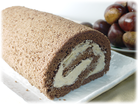 栗きんとんショコラロール