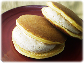 生クリームどら焼き