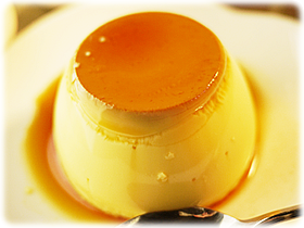 釜だし蒸しプリン