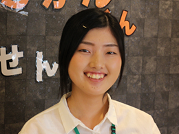 笑顔のスタッフ